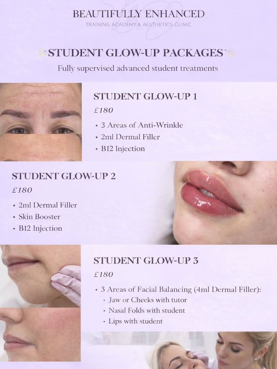 Post 3 by Aesthetics & SPMU Clinics | Beauty & Aesthetics Academy on Instagram (image)