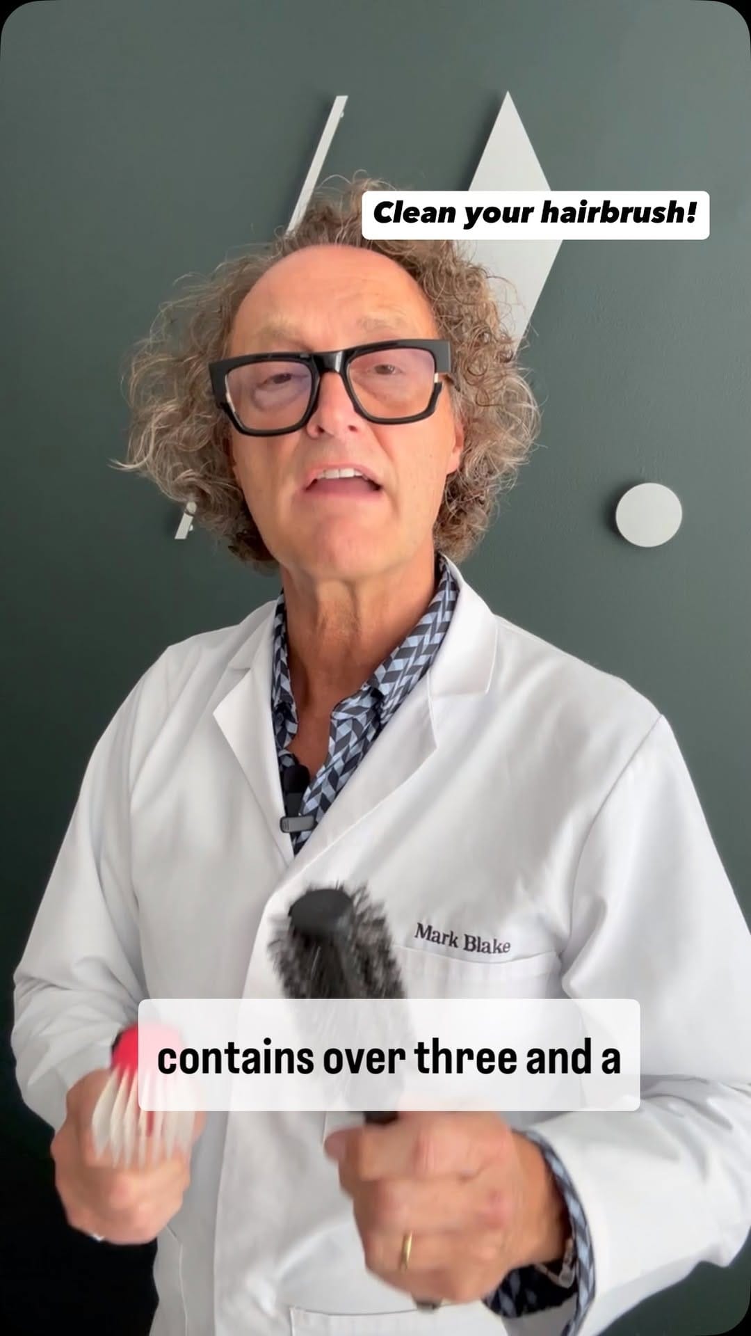 Post 10 by Mark Blake Trichologist on Instagram (video)