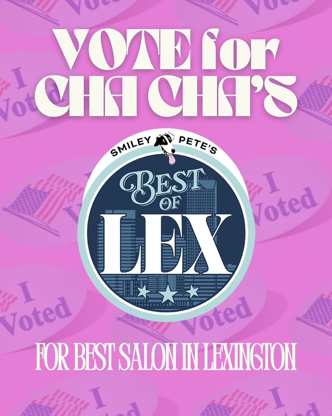 Post 7 by Cha Cha’s | Cuts | Color | Extensions | Central KY’s Hair Salon on Instagram (image)