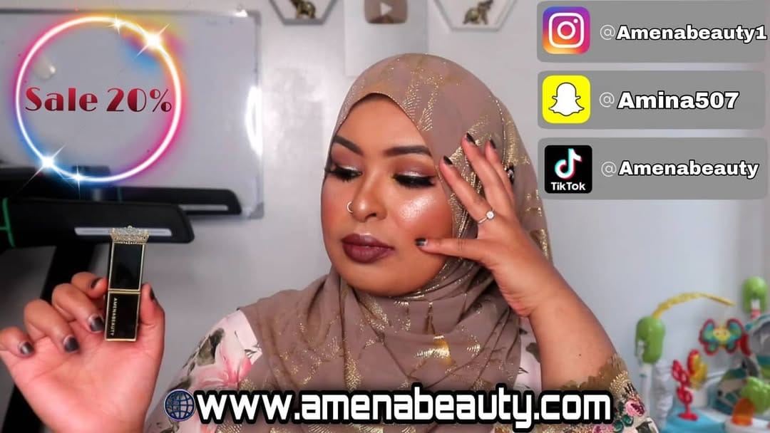 Post 8 by Amenabeauty® on Instagram (image)