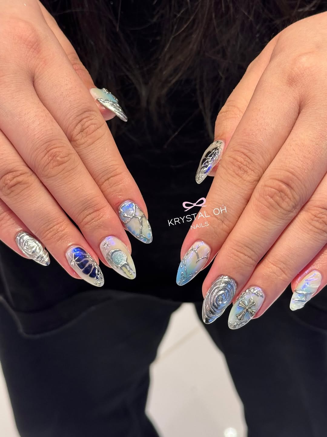 Post 5 by Krystal Oh Nails NYC on Instagram (image)