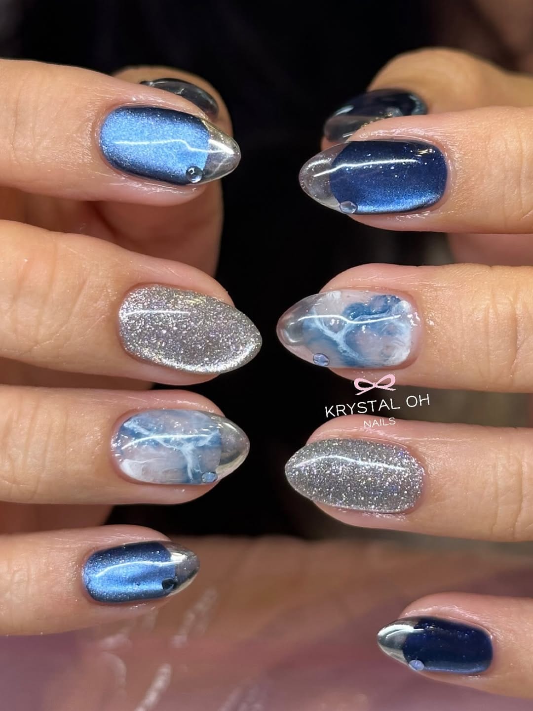 Post 2 by Krystal Oh Nails NYC on Instagram (carousel)