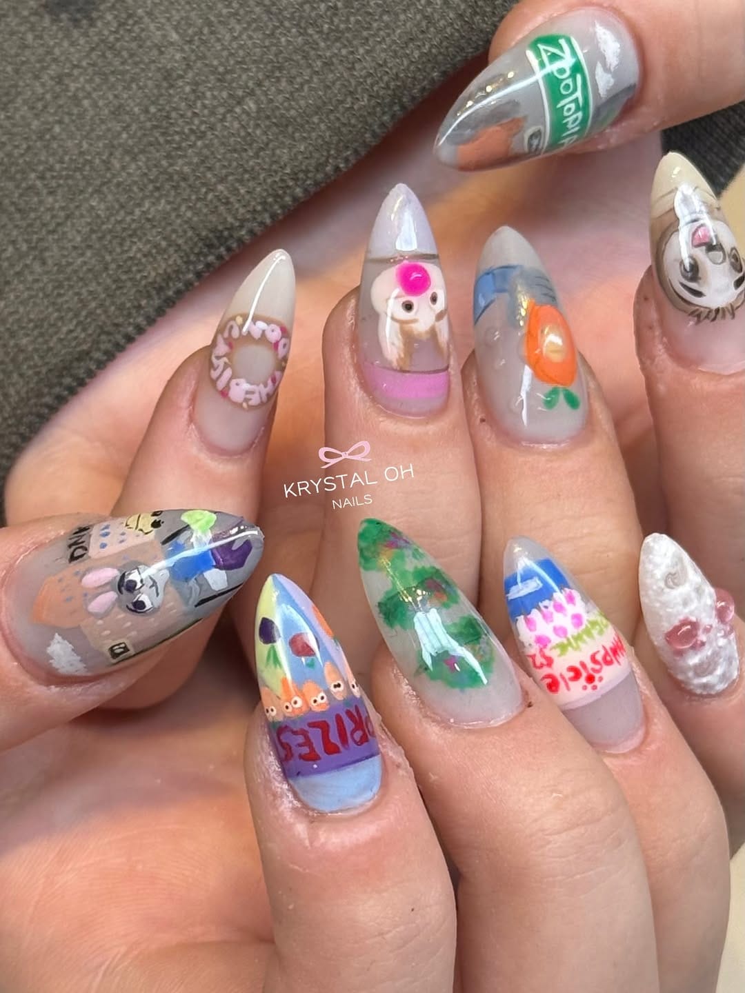 Post 7 by Krystal Oh Nails NYC on Instagram (carousel)