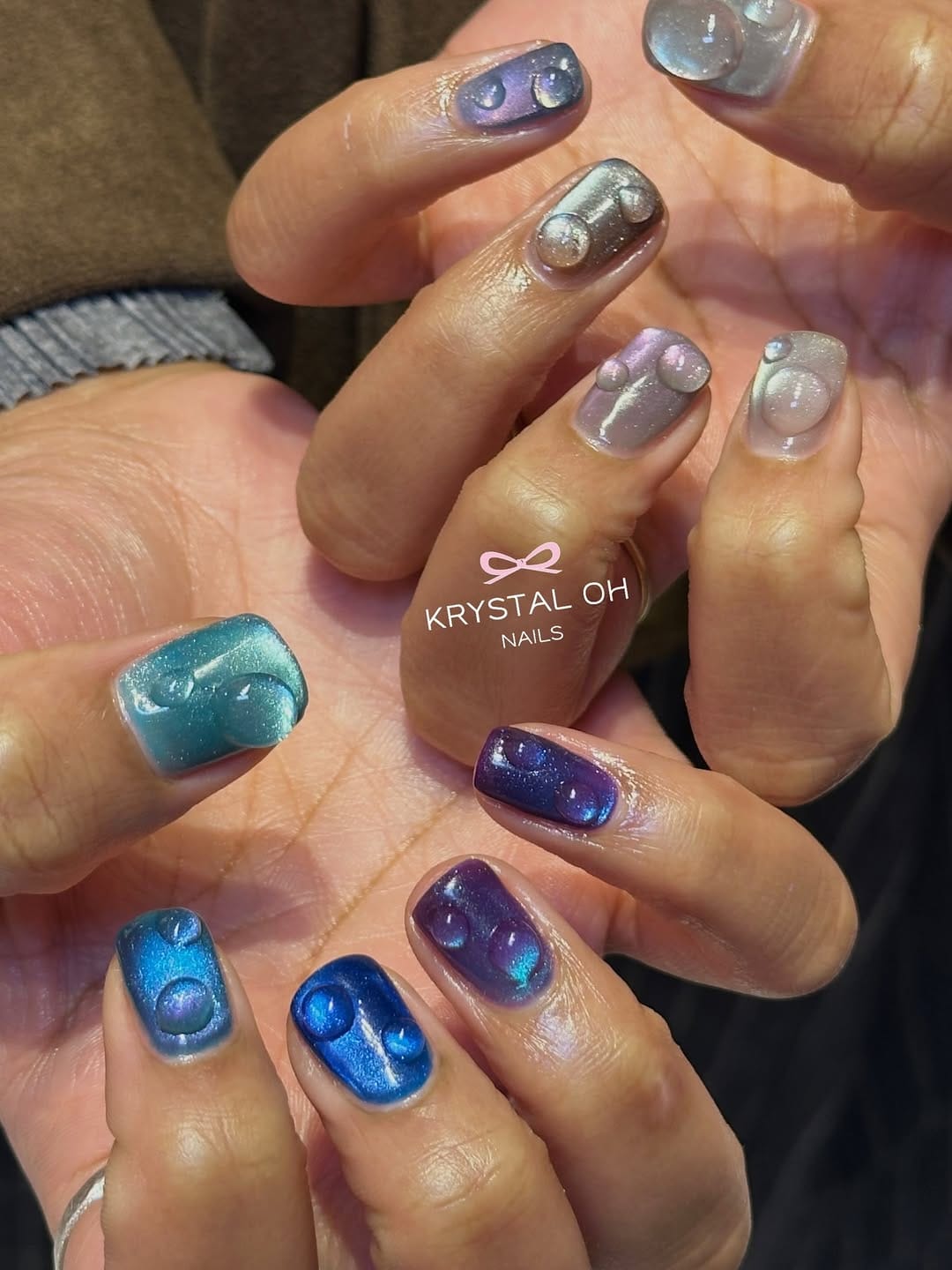 Post 4 by Krystal Oh Nails NYC on Instagram (carousel)