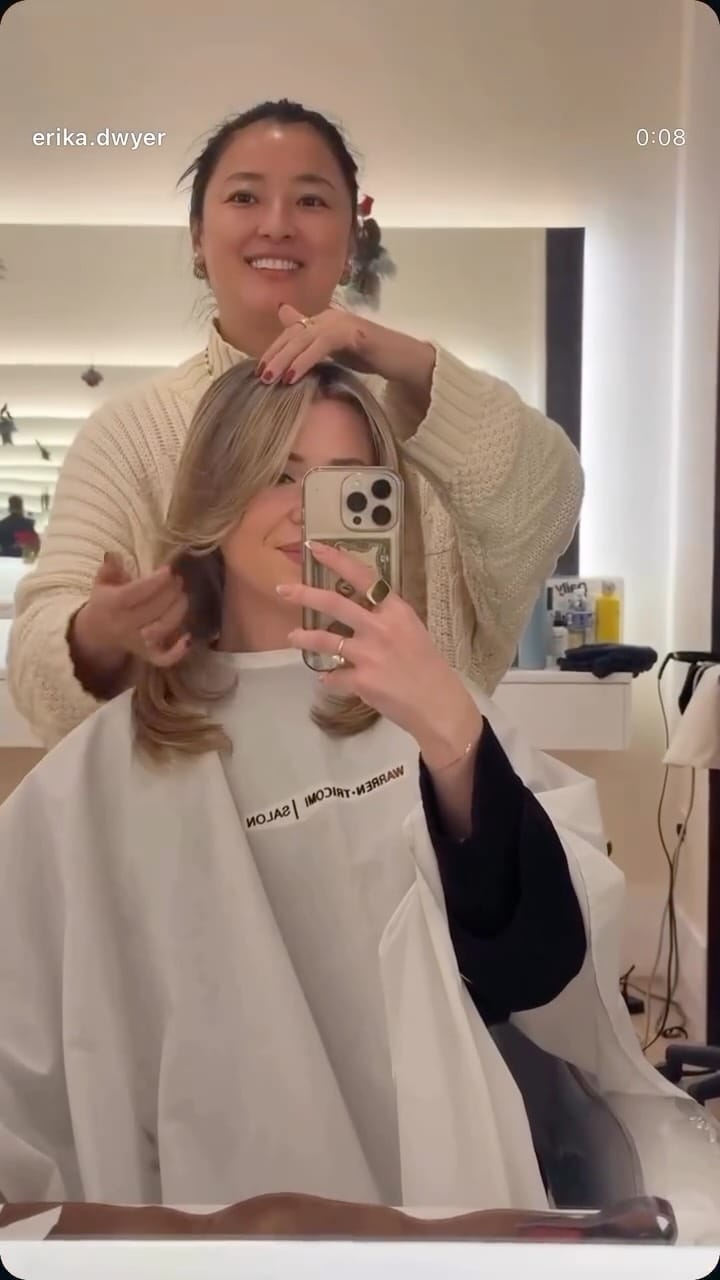 Post 2 by Warren Tricomi Salons on Instagram (video)