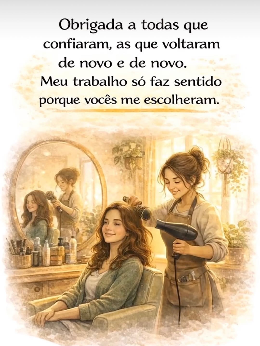 Post 1 by Roberta Barbosa | Cabeleireira e Terapeuta Capilar on Instagram (image)