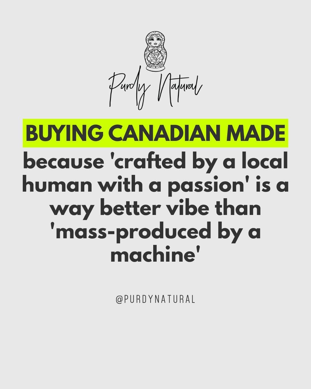 Post 9 by Purdy Natural on Instagram (image)