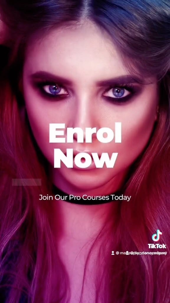 Post 6 by LONDON MAKEUP SCHOOL on Instagram (video)