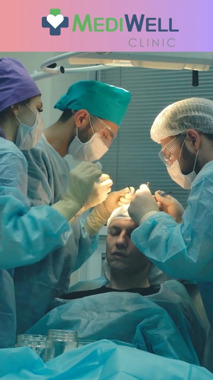 Post 8 by MediWell Hair Clinic on Instagram (video)