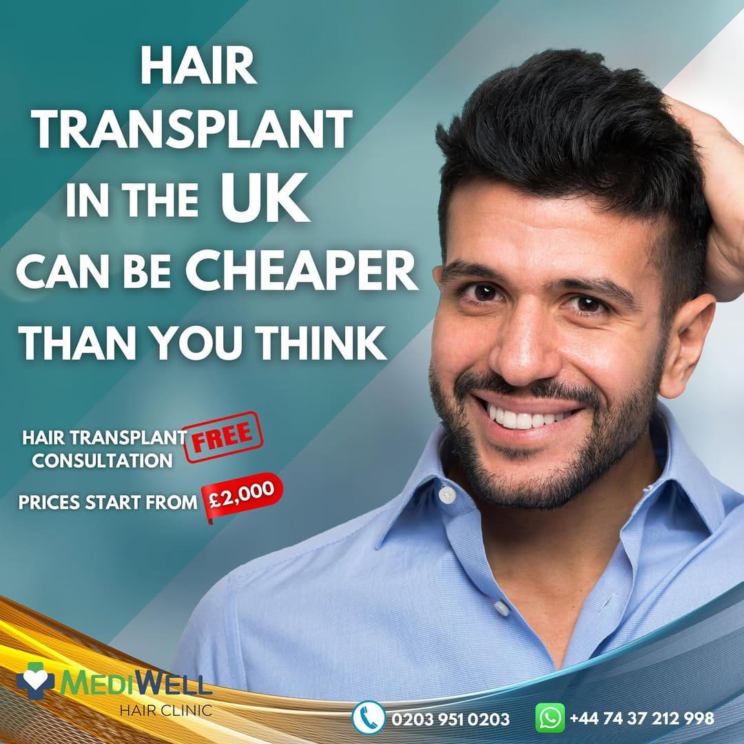 Post 5 by MediWell Hair Clinic on Instagram (image)
