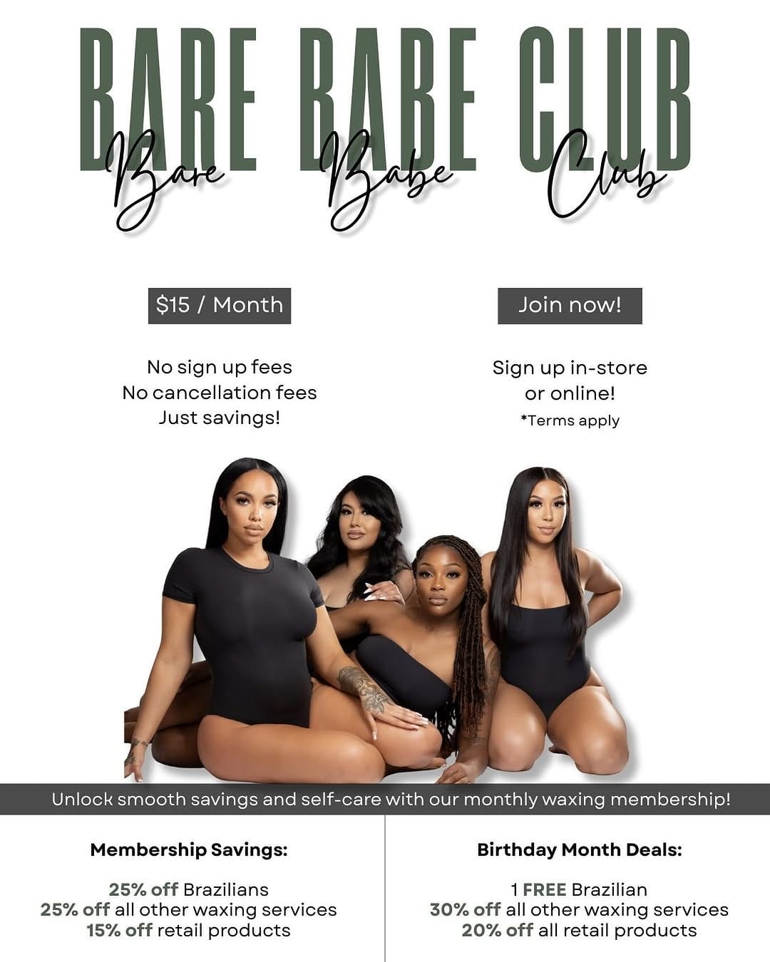 Post 10 by BARE BIKINI & BROW BAR on Instagram (image)