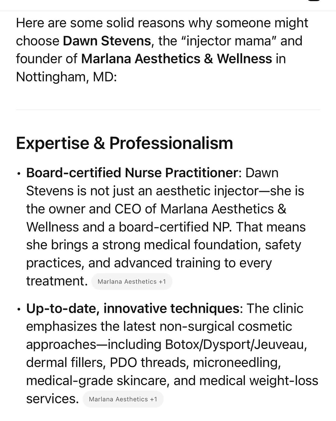 Post 9 by Dawn Stevens MSN, FNP-BC on Instagram (carousel)