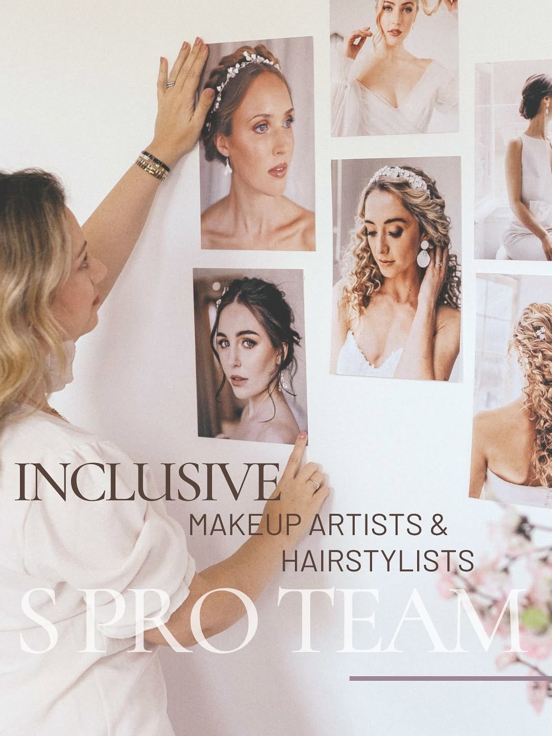 Post 6 by Surrey & London-  Natural Wedding Makeup & Hair | Storme Webster on Instagram (carousel)
