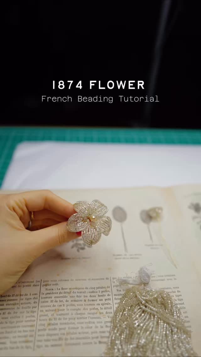 Post 7 by Embroideress Couture - Hand Embroidery - Design Atelier - London on Instagram (video)