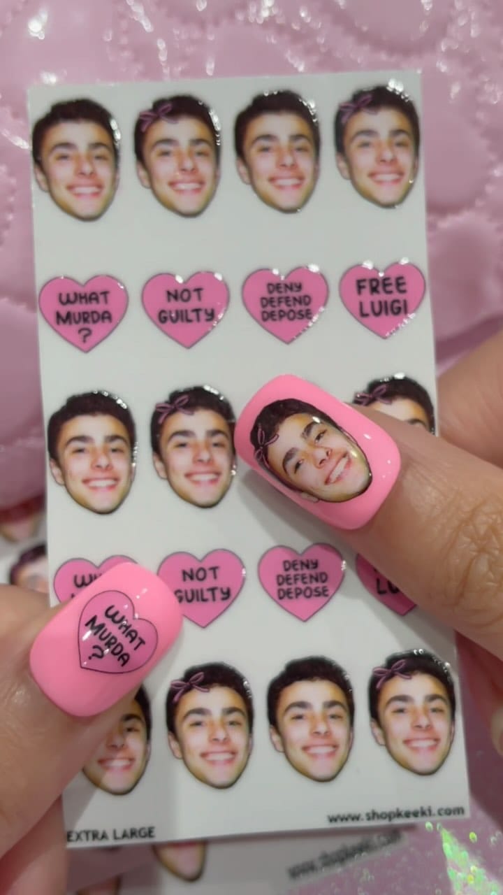 Post 3 by Shopkeeki Nail Stickers Store on Instagram (video)