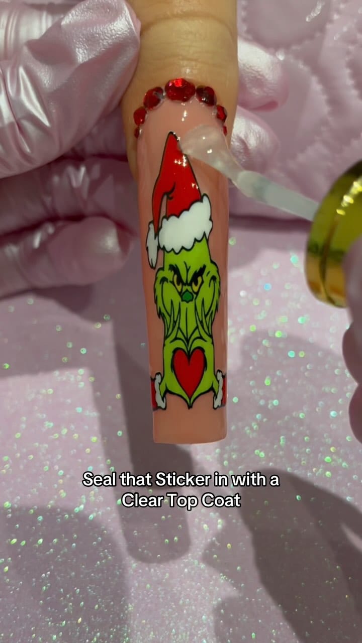 Post 4 by Shopkeeki Nail Stickers Store on Instagram (video)