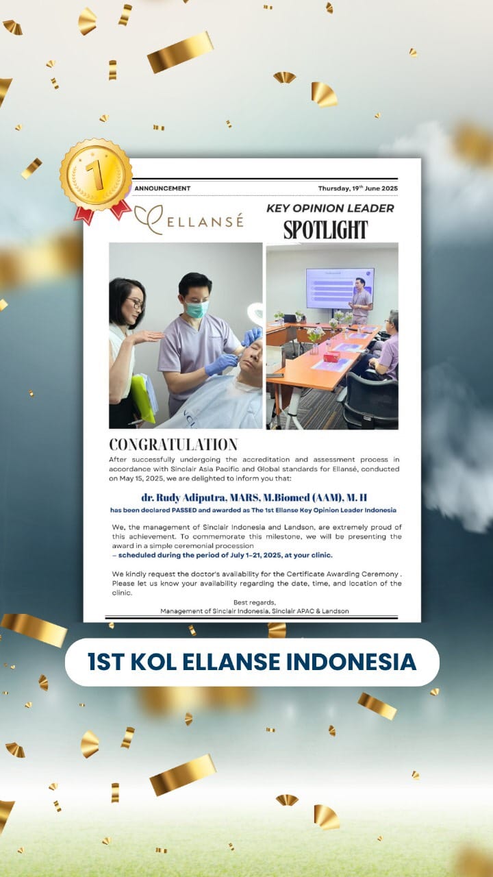 Post 10 by dr. Rudy Adiputra, MARS, M. Biomed ( AAM ), M.H. on Instagram (video)
