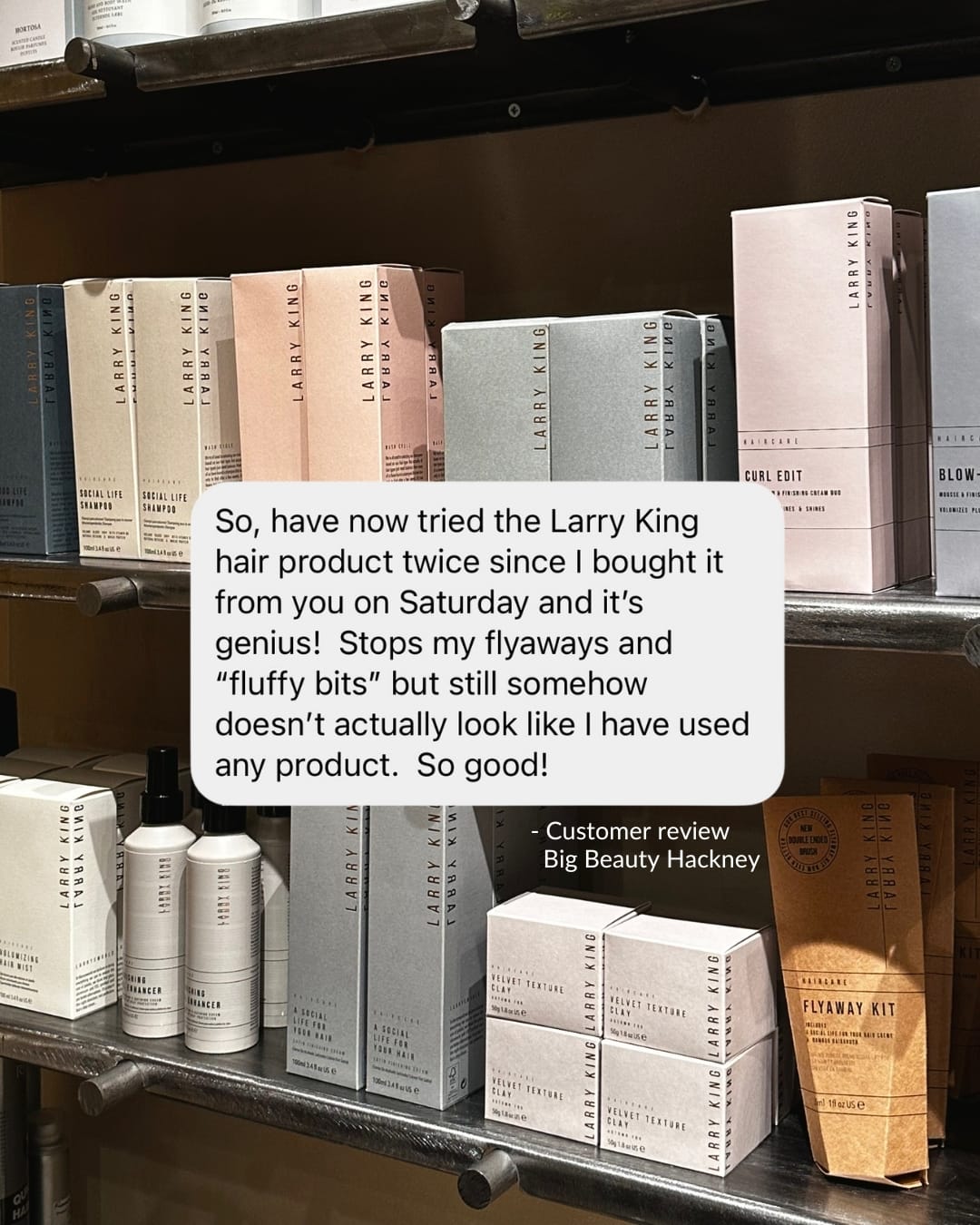 Post 9 by Larry King London on Instagram (image)