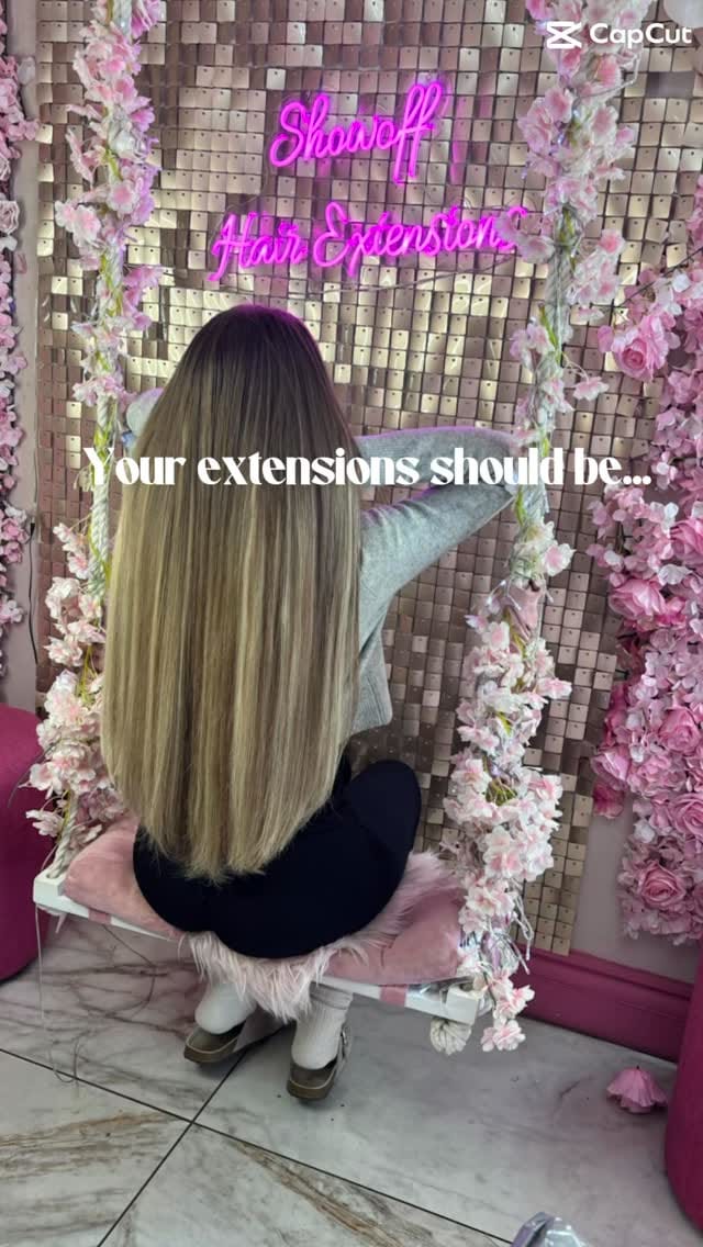 Post 2 by Showoff hair extensions on Instagram (video)