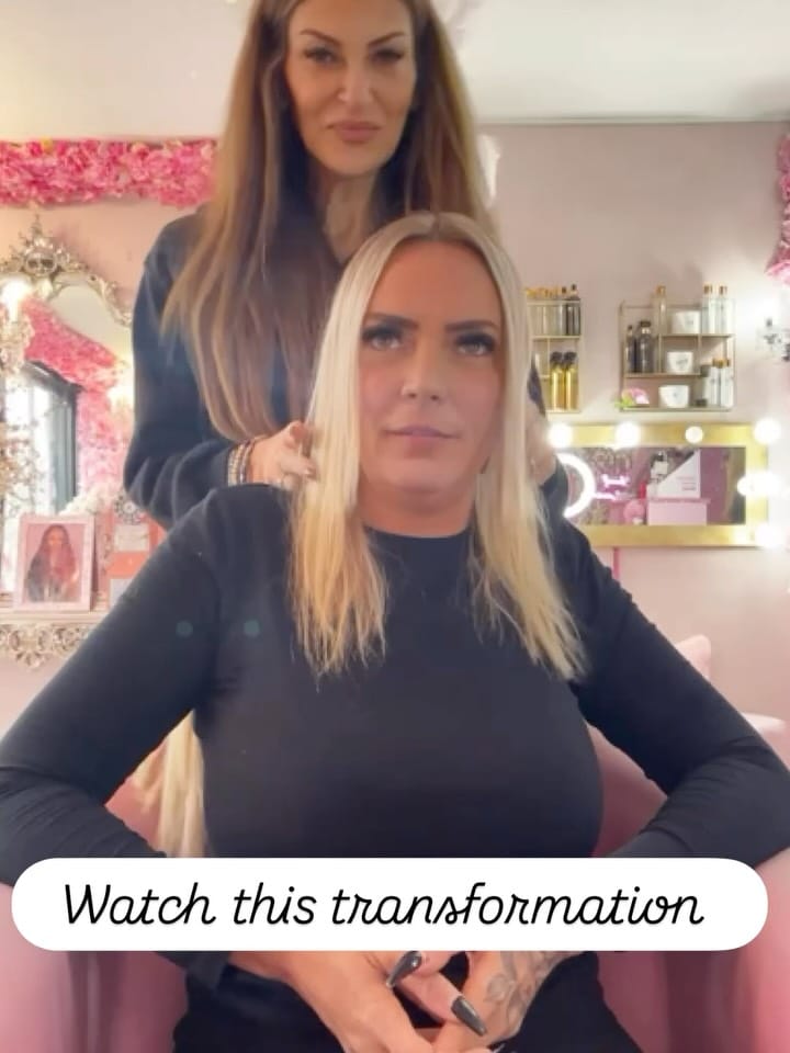 Post 7 by Showoff hair extensions on Instagram (carousel)