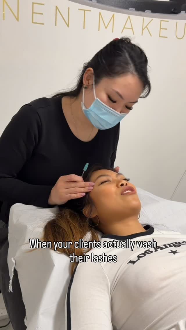 Post 6 by KELLY TSANG | PERMANENT MAKE UP & LASH ARTIST on Instagram (video)