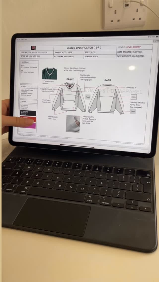 Post 3 by Fashion Product Design Studio on Instagram (video)