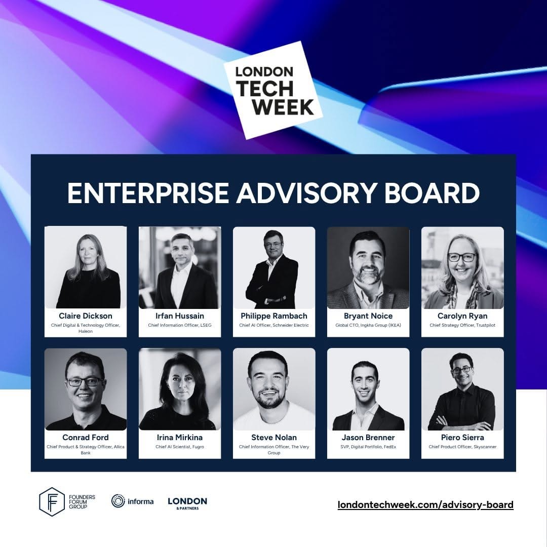 Post 3 by London Tech Week on Instagram (image)