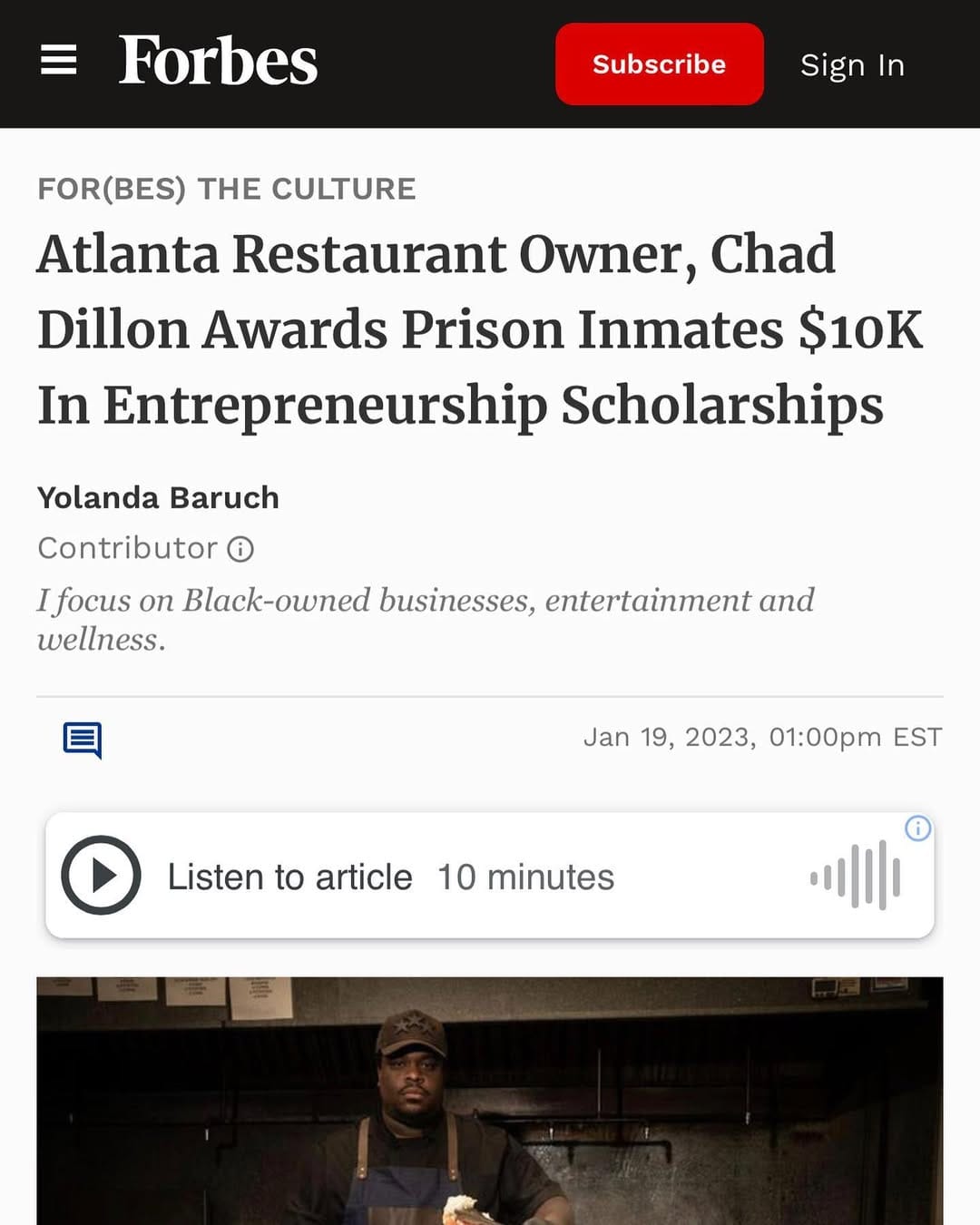 Post 8 by Chad Dillon on Instagram (image)