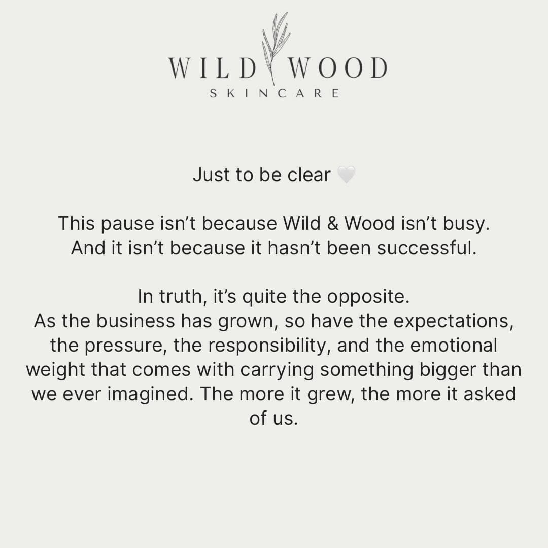 Post 1 by Wild + Wood Skincare ™️ on Instagram (carousel)