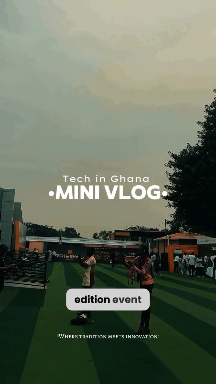 Post 1 by TechinGhana Conference on Instagram (video)