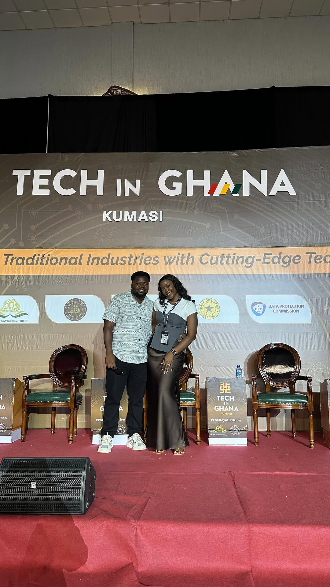 Post 6 by TechinGhana Conference on Instagram (video)