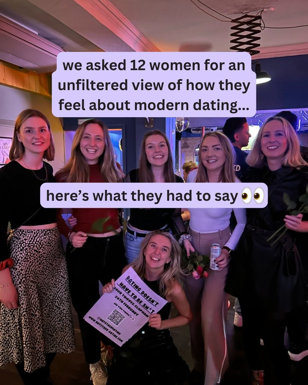 Post 8 by haystackdating on Instagram (carousel)