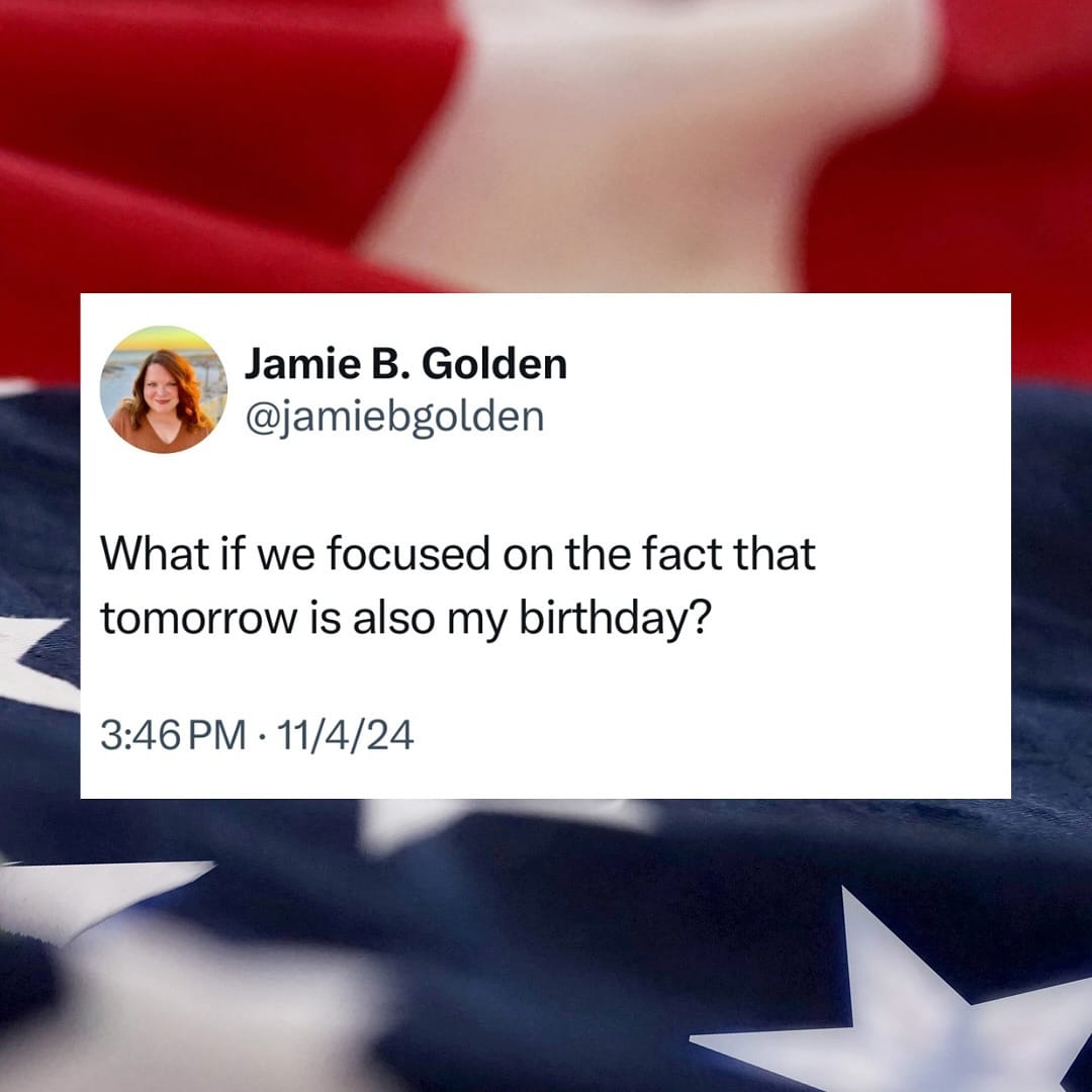 Post 10 by Jamie Golden on Instagram (image)