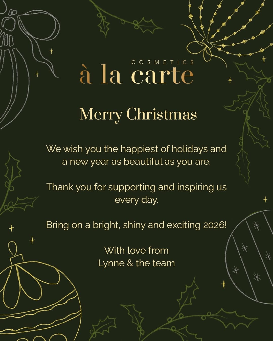 Post 9 by Cosmetics à la Carte on Instagram (image)