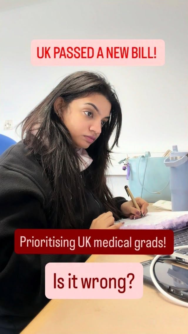 Post 6 by Prathyusha - NHS doctor 👩‍⚕️🩺 on Instagram (video)