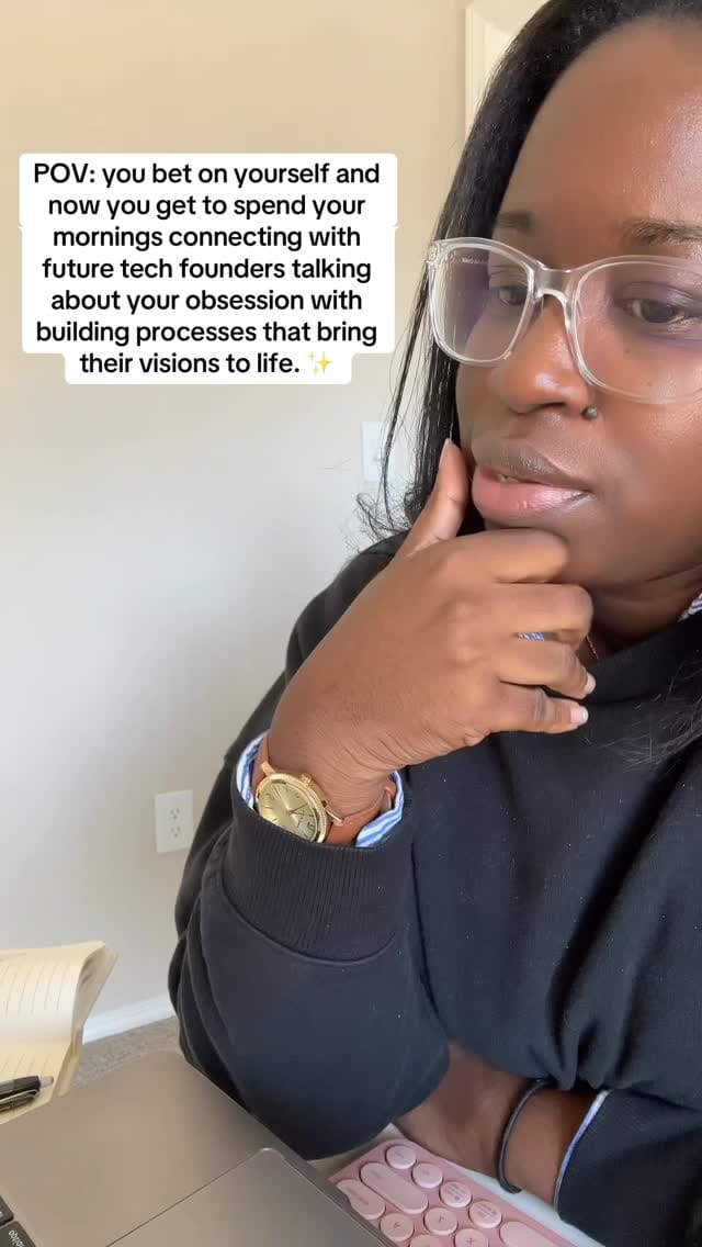 Post 7 by Ayanna C. | Systems Strategist on Instagram (video)