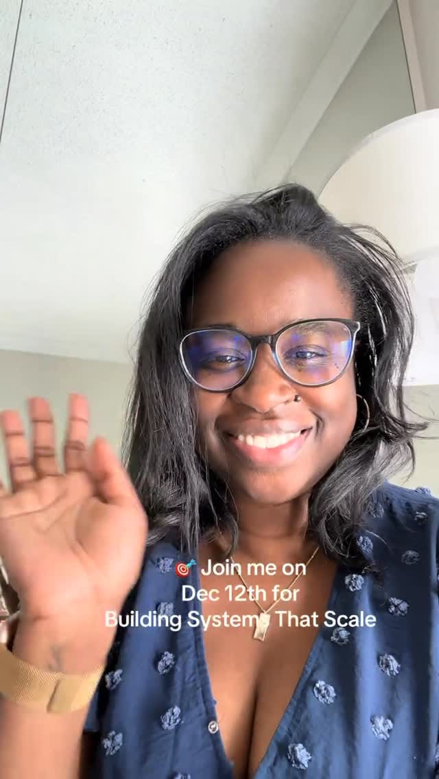 Post 4 by Ayanna C. | Systems Strategist on Instagram (video)