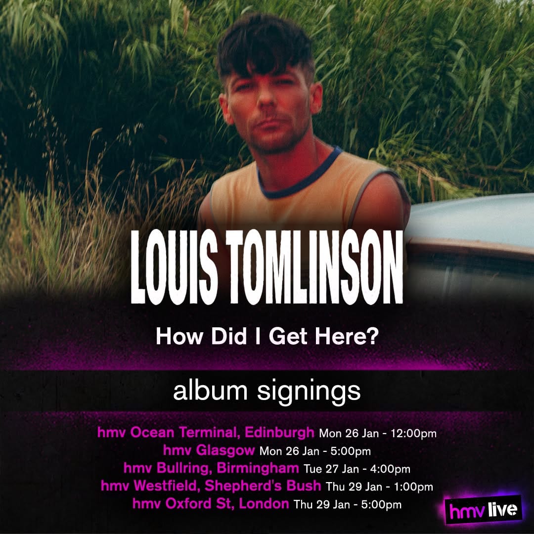 Post 1 by hmv Glasgow on Instagram (image)