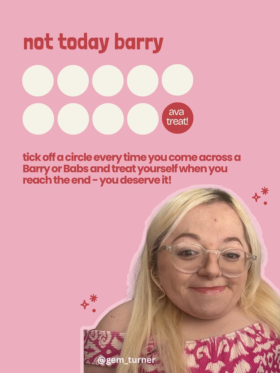 Post 8 by Gem Turner on Instagram (image)