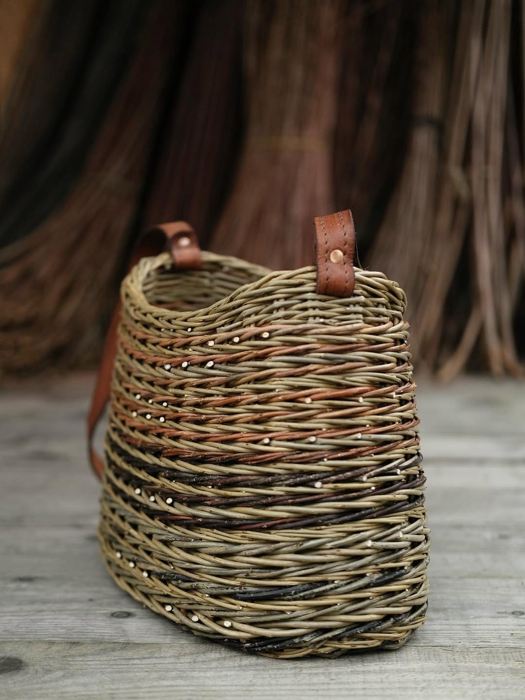 Post 2 by Rachel Bower | Basketmaker on Instagram (carousel)
