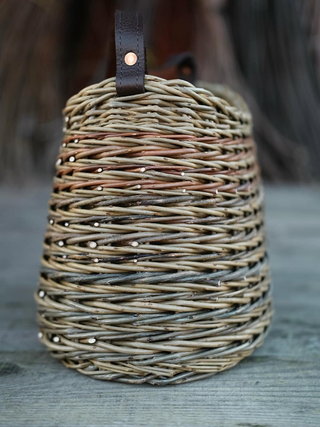 Post 4 by Rachel Bower | Basketmaker on Instagram (carousel)