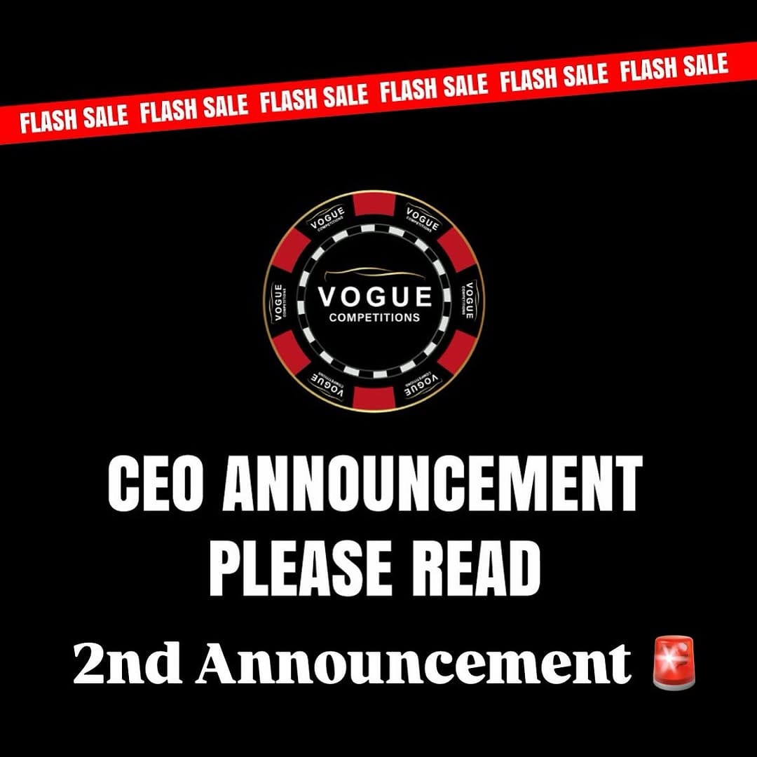 Post 5 by Vogue Competitions on Instagram (image)