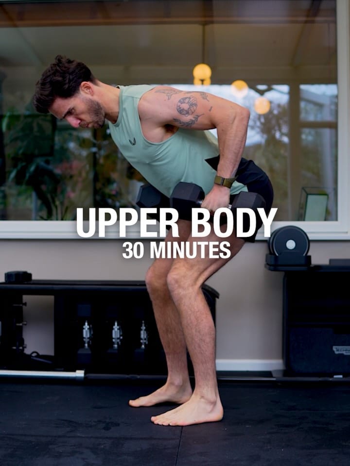 Post 6 by James Stirling - HOME WORKOUTS 💪🏻 on Instagram (carousel)