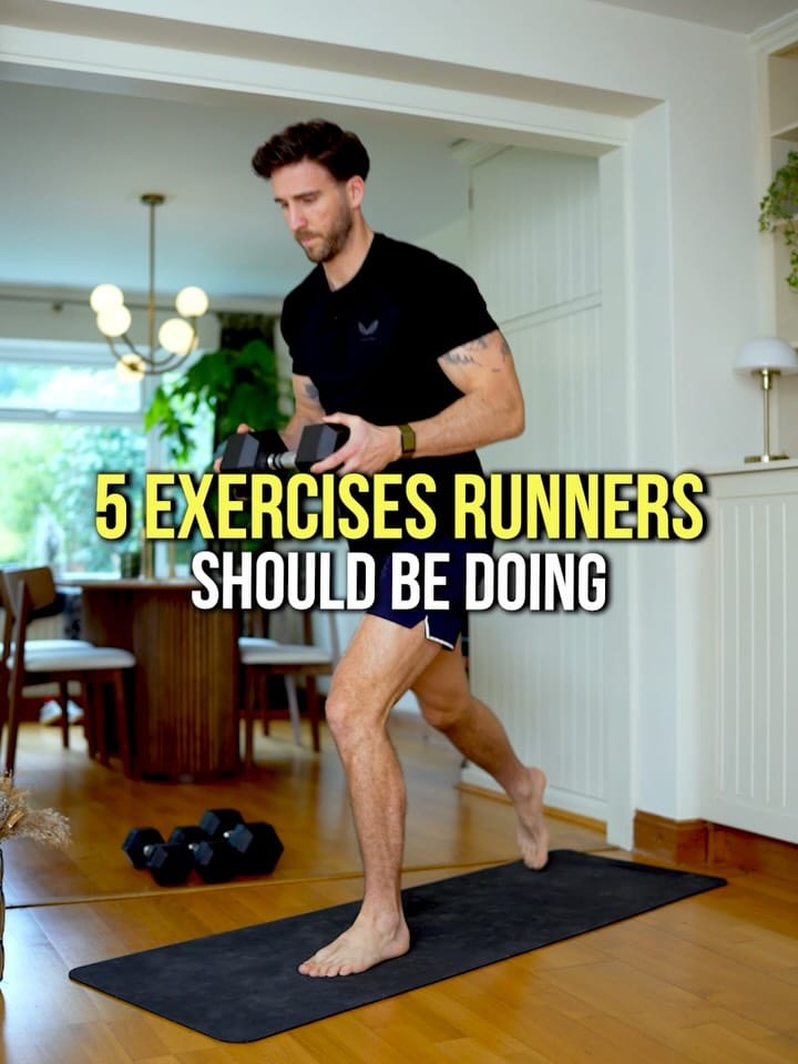Post 2 by James Stirling - HOME WORKOUTS 💪🏻 on Instagram (carousel)