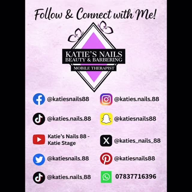 Post 2 by Katie’s Nails Beauty&Barbering on Instagram (video)