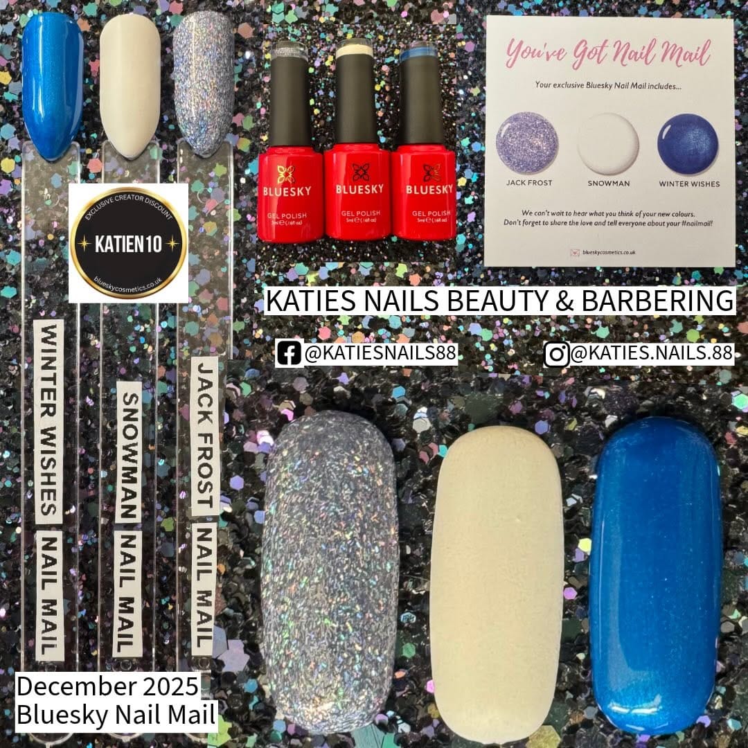 Post 8 by Katie’s Nails Beauty&Barbering on Instagram (image)