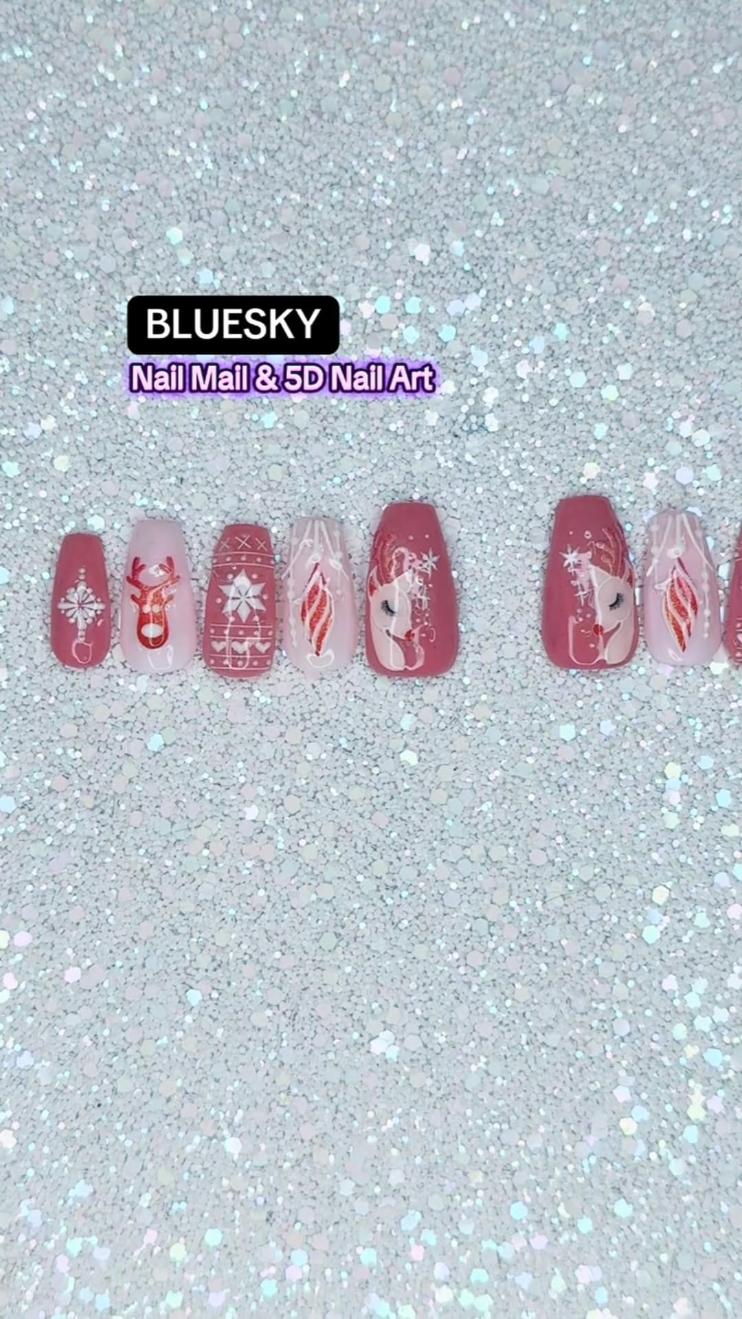 Post 10 by Katie’s Nails Beauty&Barbering on Instagram (video)