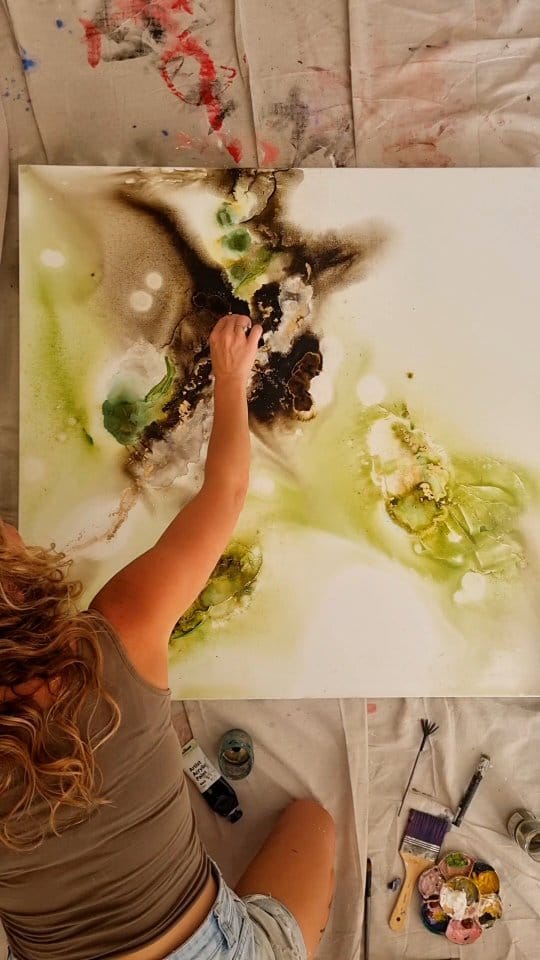 Post 7 by Carly Scholes | Colourful world creator on Instagram (video)