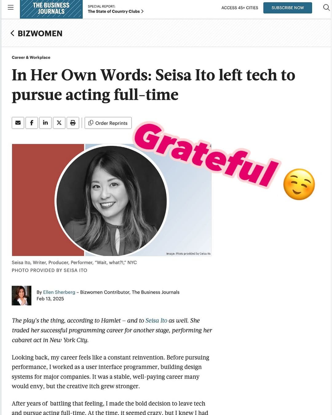 Post 4 by Seisa on Instagram (image)