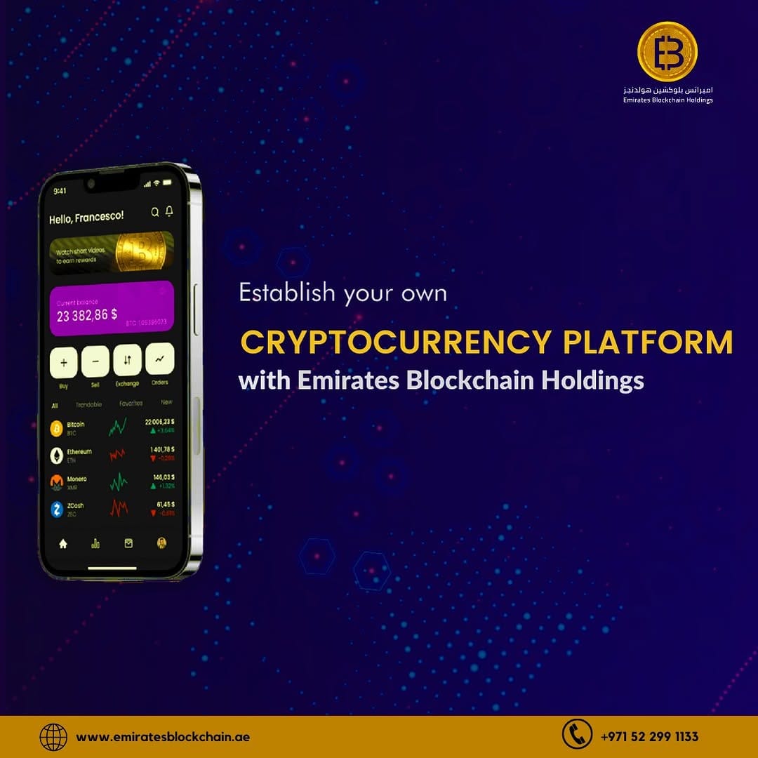 Post 9 by Emirates Blockchain Holdings on Instagram (image)